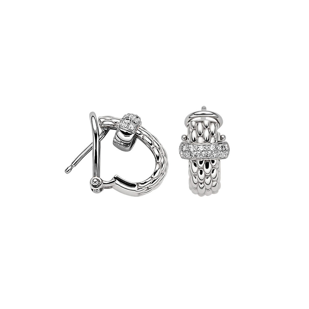 FOPE Earrings in White Gold containing Diamond 56002OX_BB_B_XBX_000