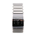 Rado Integral Watch Black Ceramic Steel Diamonds 35 x 27mm
