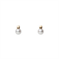 Mikimoto Earrings in Yellow Gold containing Pearl MEQ10172AXXK