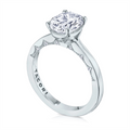 Tacori Engagement Rings in White Gold containing Diamond P100 2 OV 9X7 FW