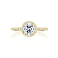 Tacori Engagement Rings in Yellow Gold containing Diamond P103 2 RD 8 FY