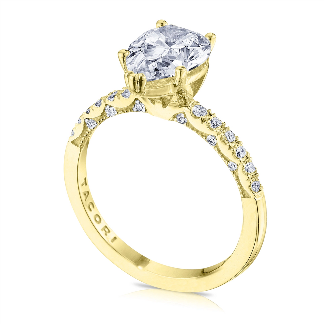 Tacori Engagement Rings in Yellow Gold containing Diamond 410472