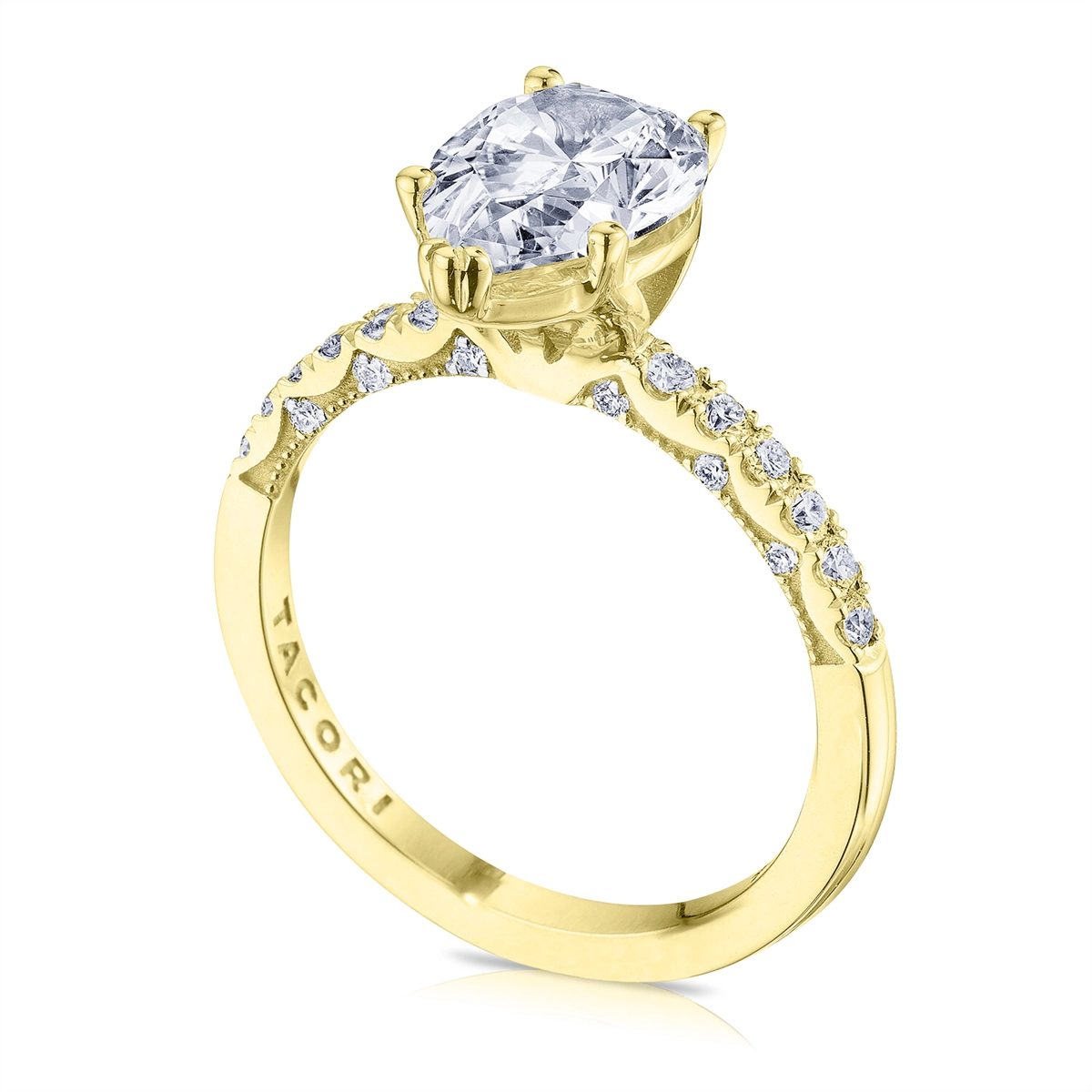 Tacori Engagement Rings in Yellow Gold containing Diamond 410472