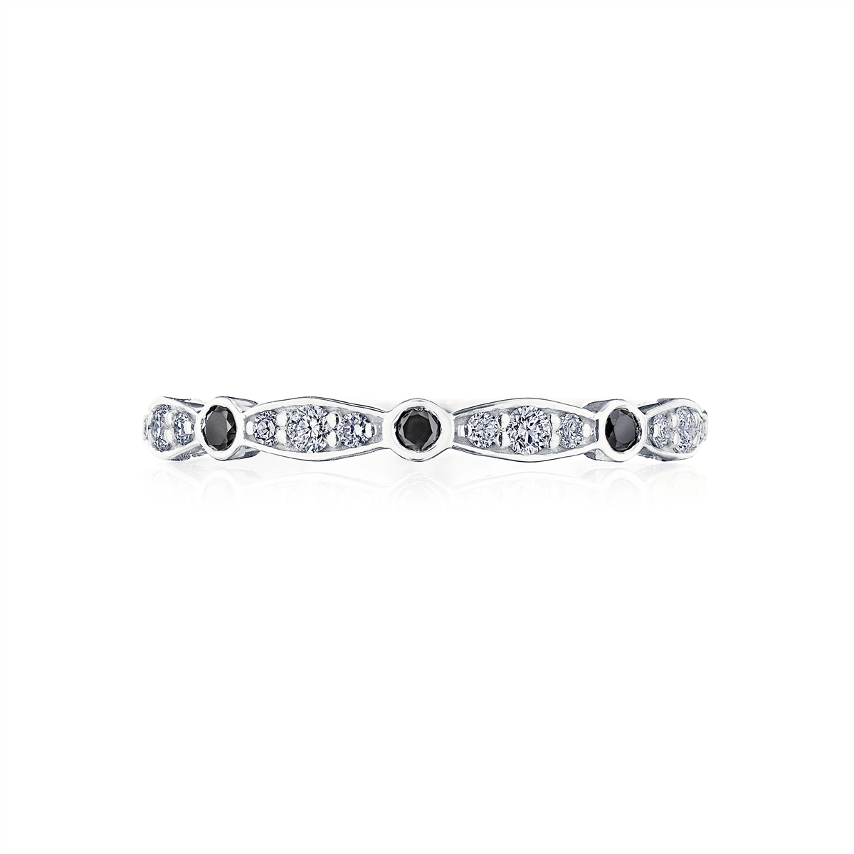 Tacori Rings in White Gold containing Multi-gemstone, Diamond, Sapphire 47-2 BS W