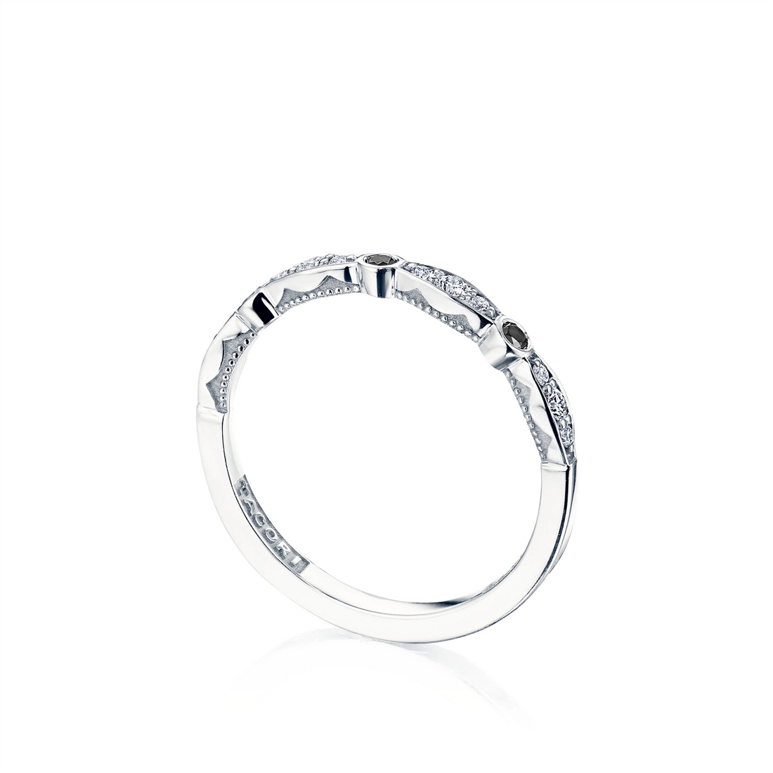Tacori Rings in White Gold containing Multi-gemstone, Diamond, Sapphire 47-2 BS W