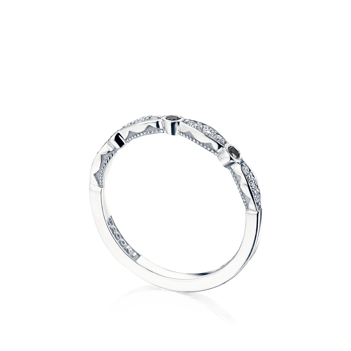 Tacori Rings in White Gold containing Multi-gemstone, Diamond, Sapphire 47-2 BS W