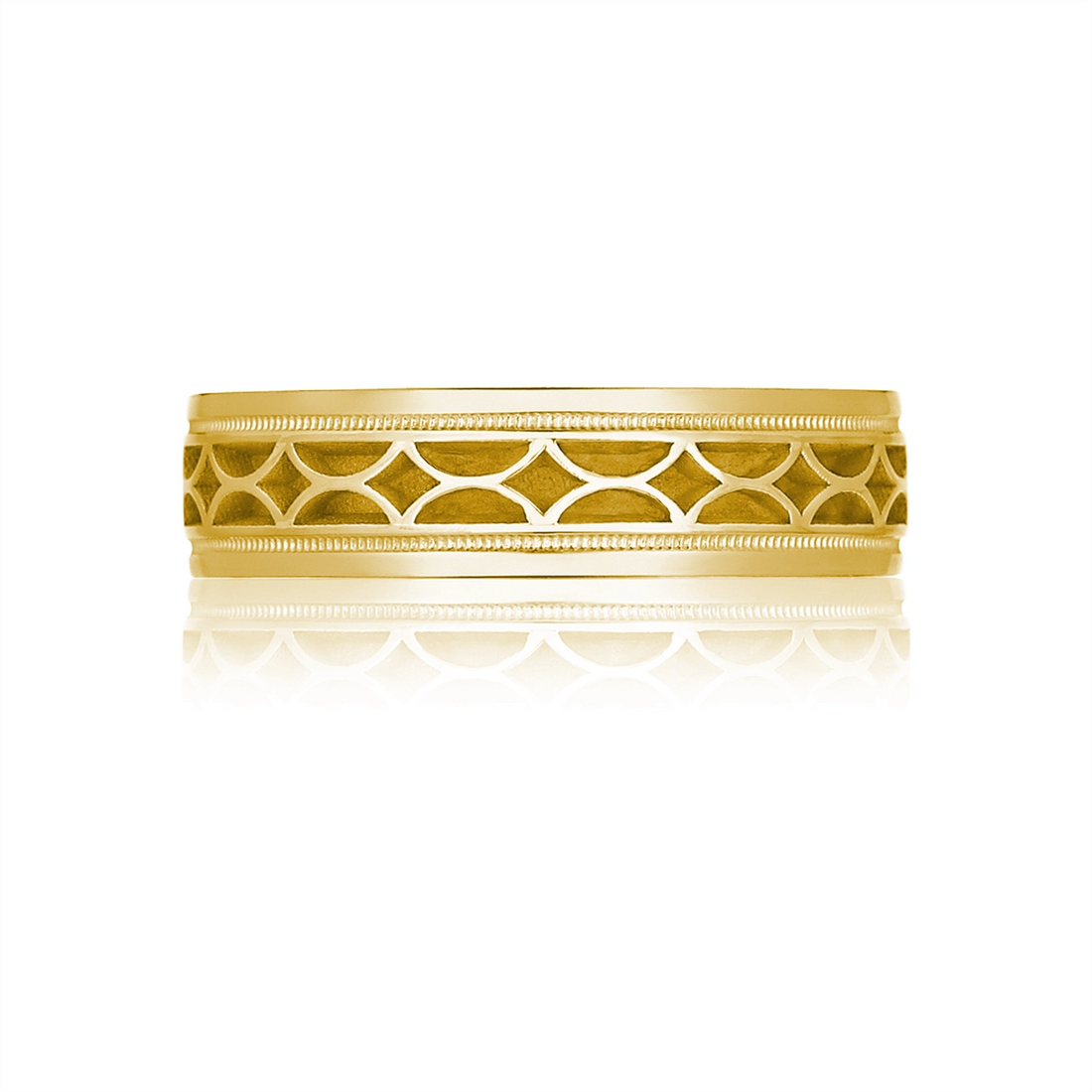 Tacori Wedding Rings in Yellow Gold 410544