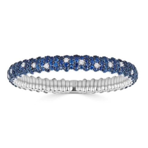 Zydo Bracelets in White Gold containing Multi-gemstone, Diamond, Sapphire PU19DBSW
