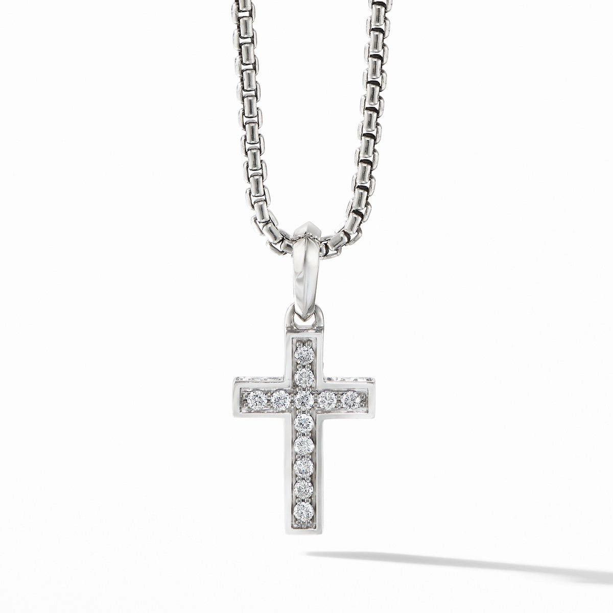 David Yurman Pendants in Silver containing Diamond D25443MSSADI