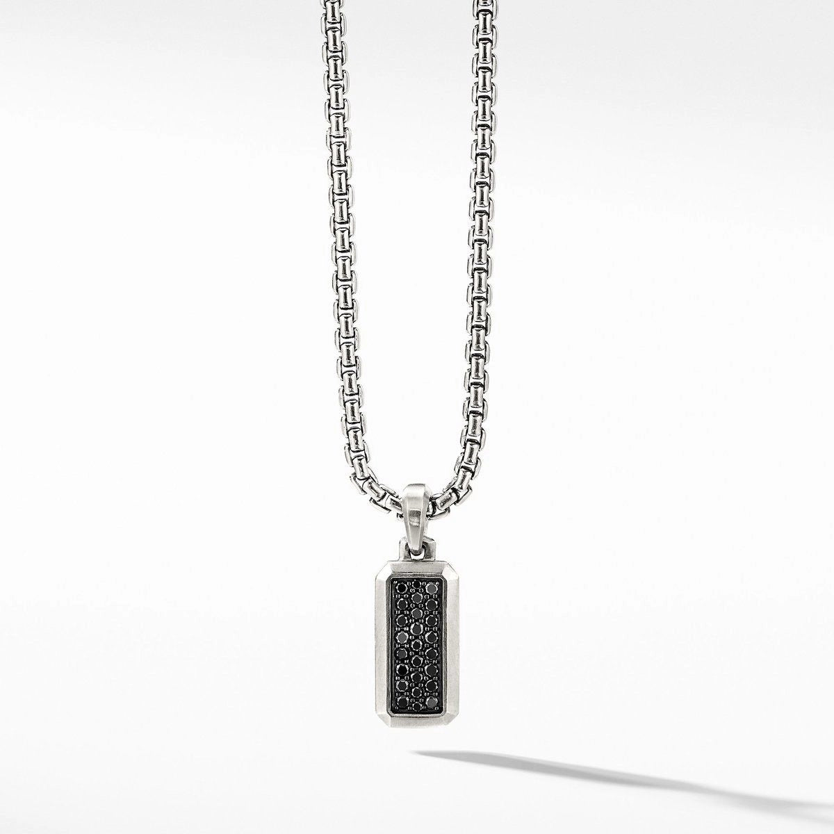 David Yurman Pendants in Silver containing Black diamond D25096MSSABD