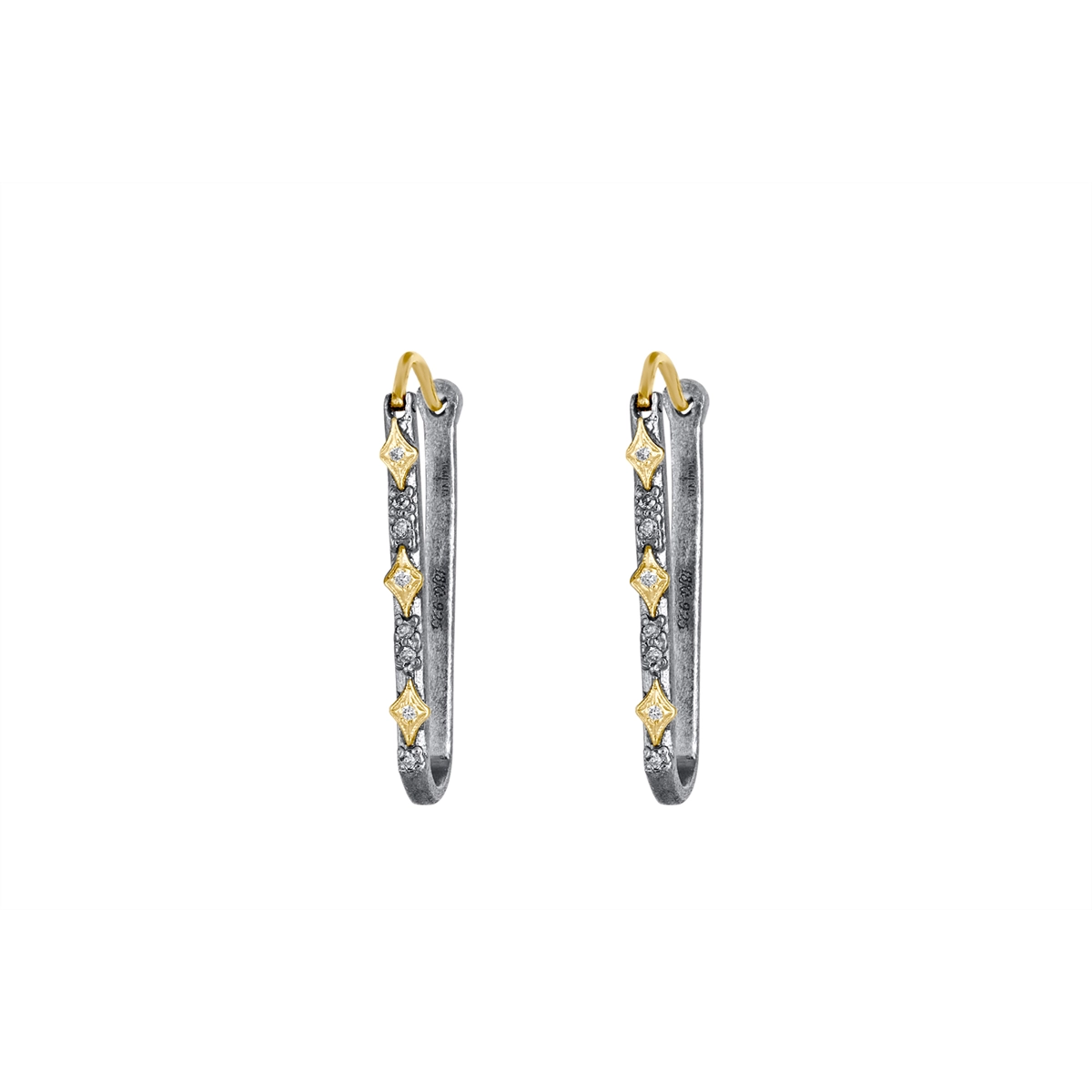 Armenta Earrings in Mixed Metals containing Other, Multi-gemstone, Diamond 18754