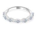 Wedding Bands Wedding Rings in White Gold containing Diamond 411812