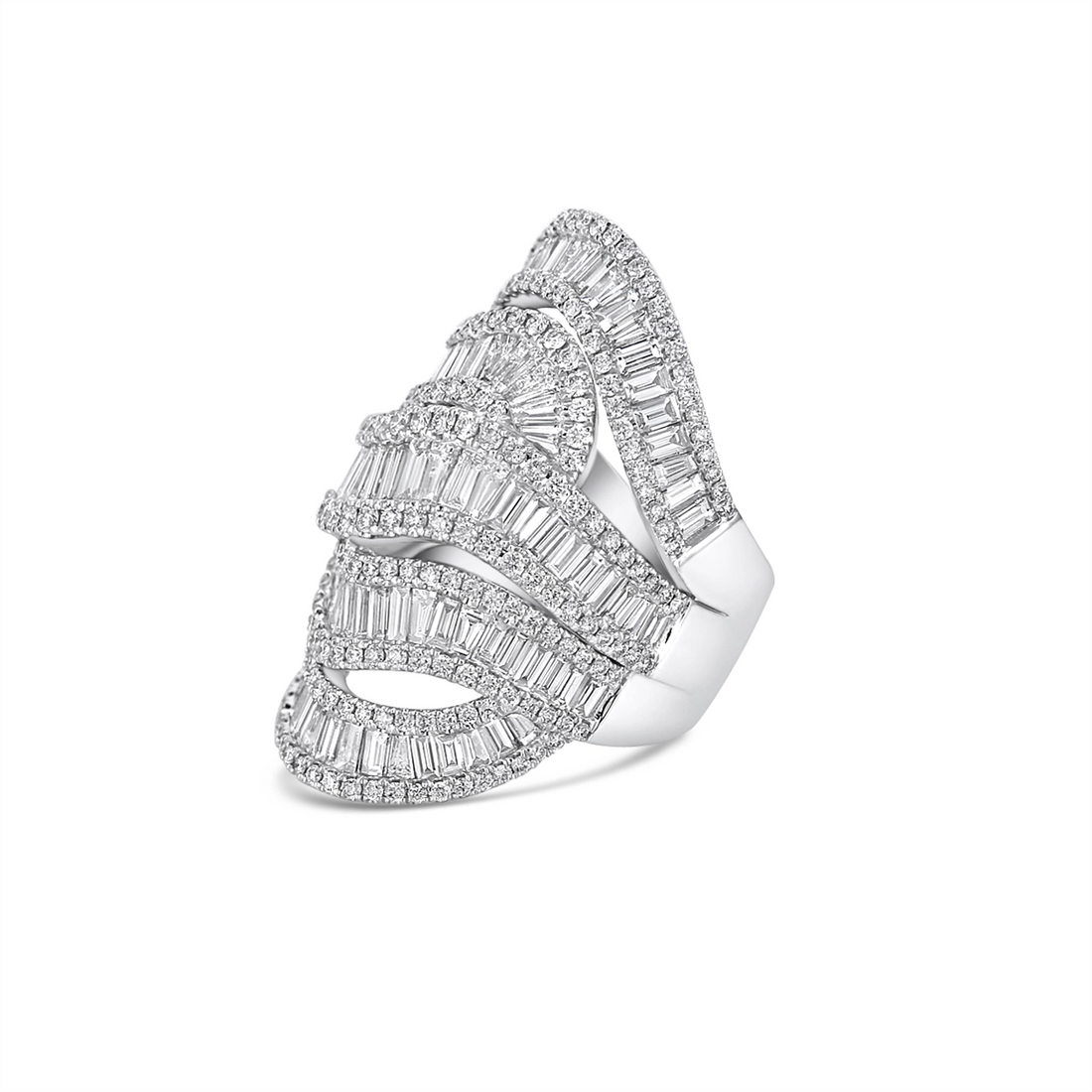 Wedding Bands Rings in White Gold containing Diamond 411865