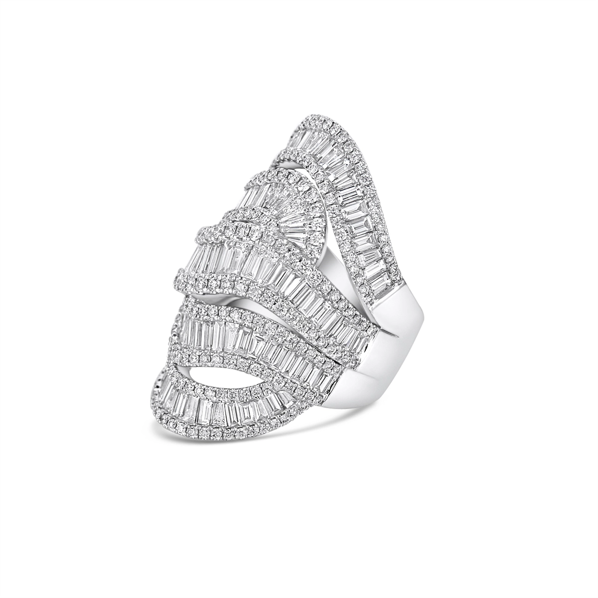 Wedding Bands Rings in White Gold containing Diamond 411865