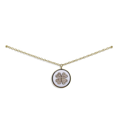 Necklaces Necklaces in Yellow Gold containing Other, Multi-gemstone, Diamond 411891
