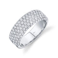 Wedding Bands Rings in White Gold containing Diamond 411893