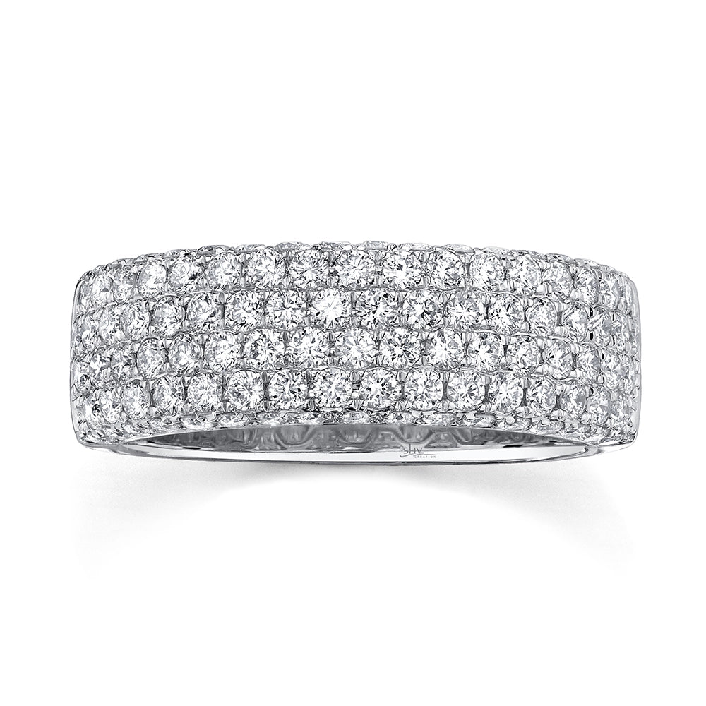 Wedding Bands Rings in White Gold containing Diamond 411893