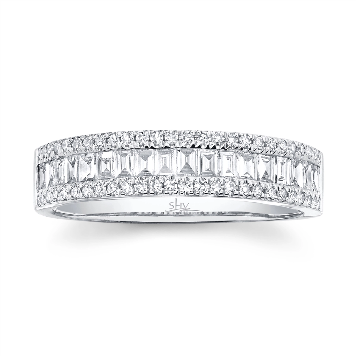 Wedding Bands Rings in White Gold containing Diamond 411905