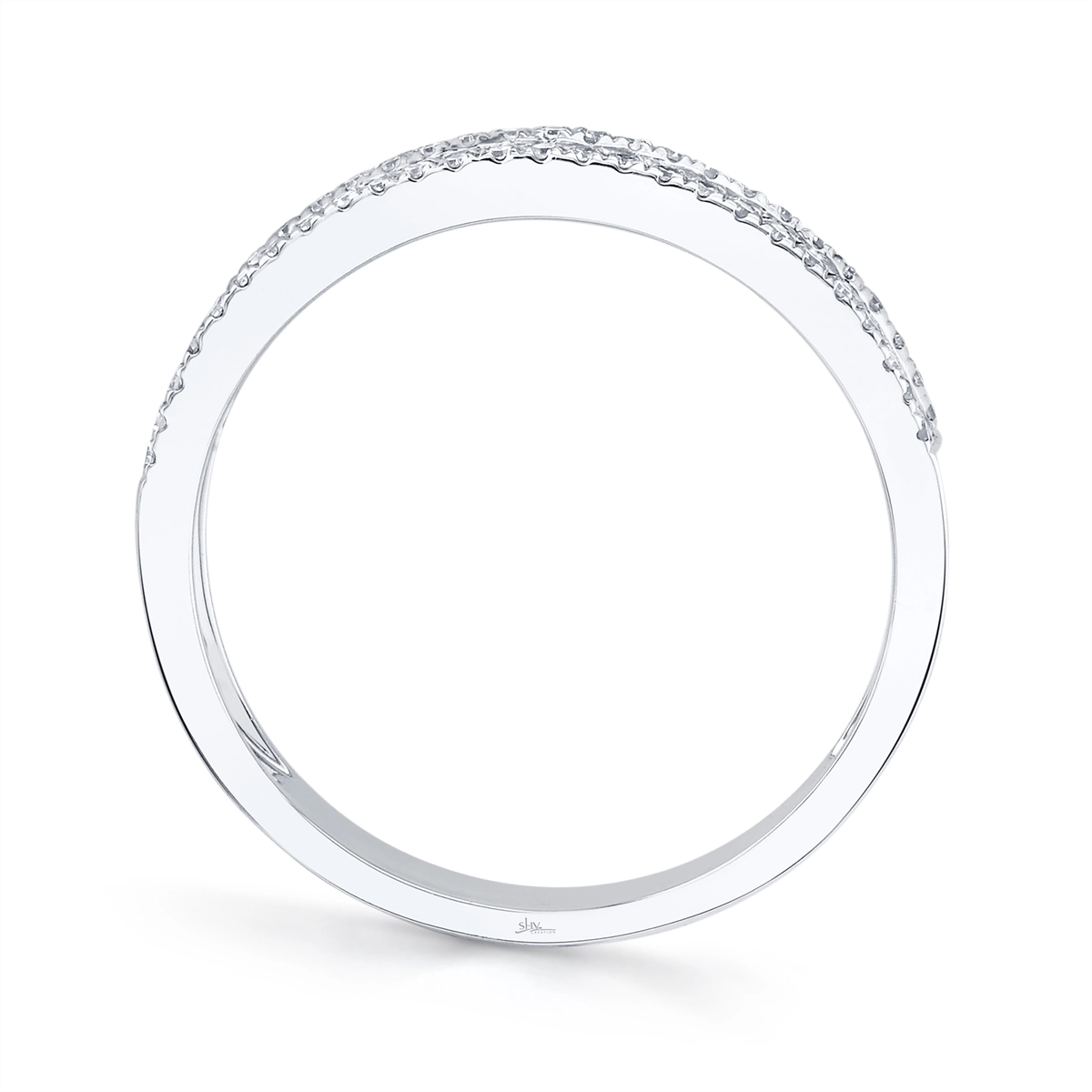 Wedding Bands Rings in White Gold containing Diamond 411905