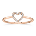 Rings Rings in Rose Gold containing Diamond 411906