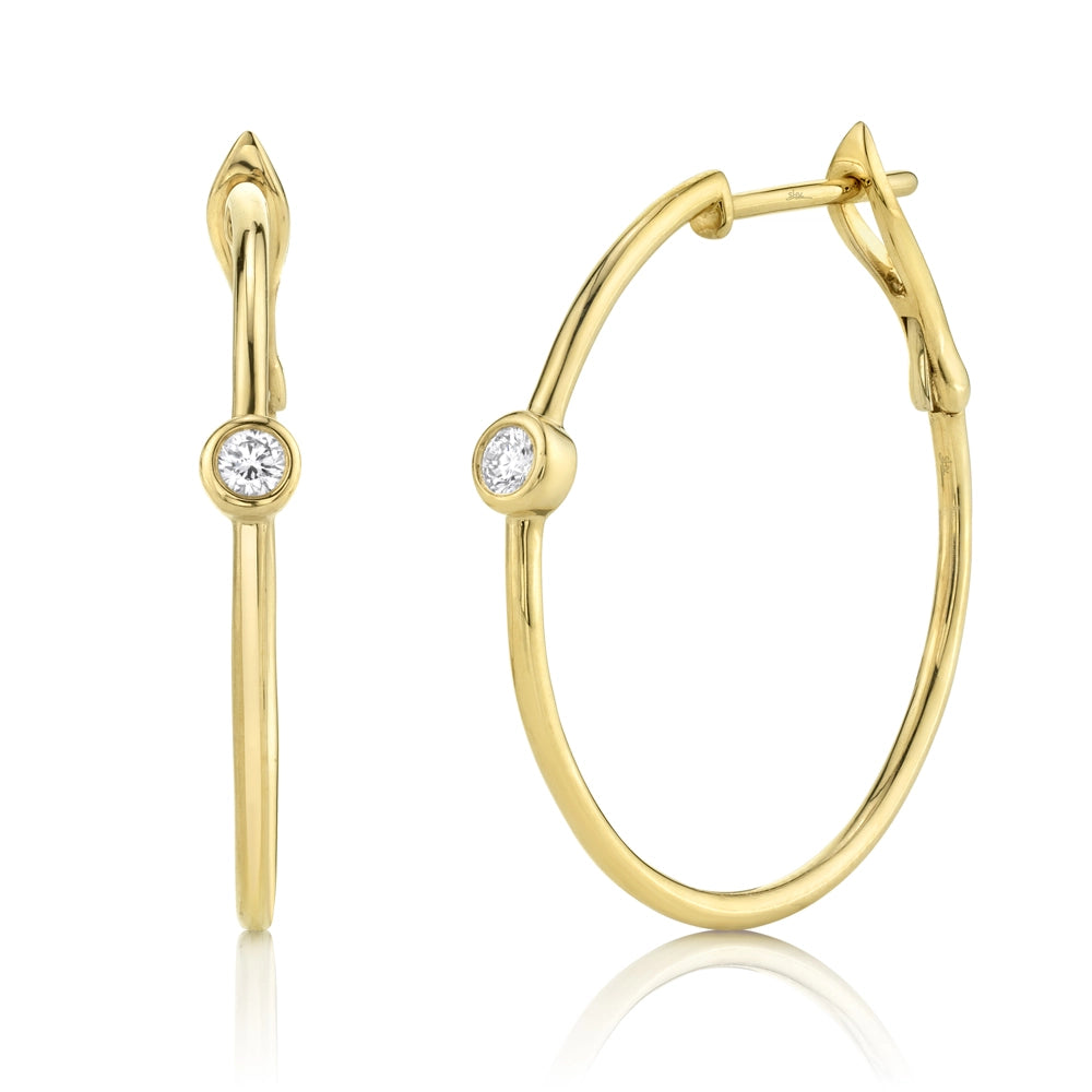Earrings Earrings in Yellow Gold containing Diamond 411915