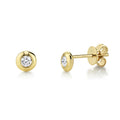 Earrings Earrings in Yellow Gold containing Diamond 411922
