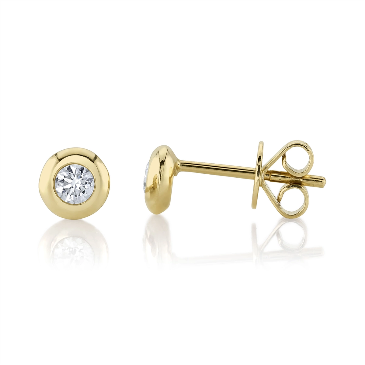 Earrings Earrings in Yellow Gold containing Diamond 411922