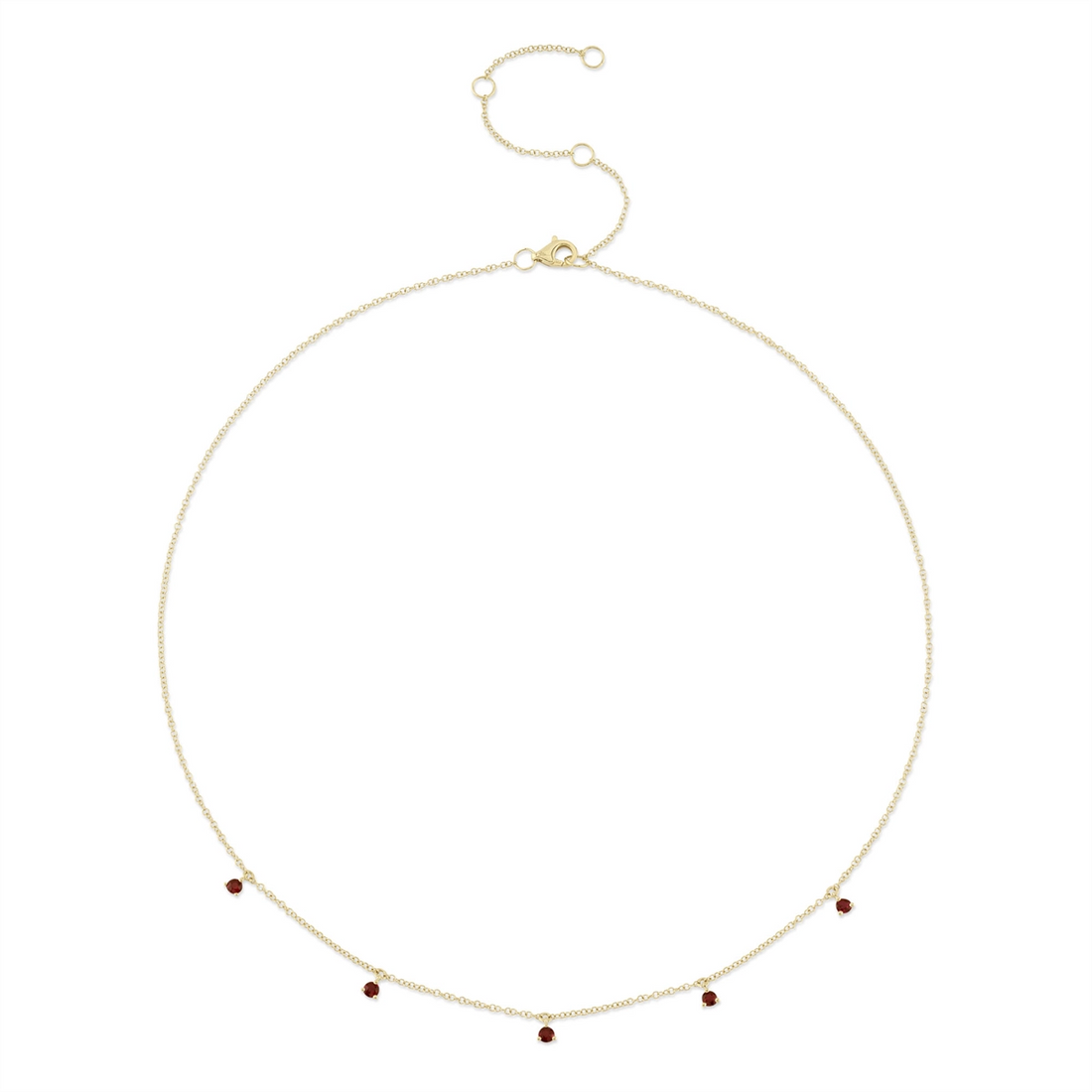 Necklaces Necklaces in Yellow Gold containing Ruby 411935