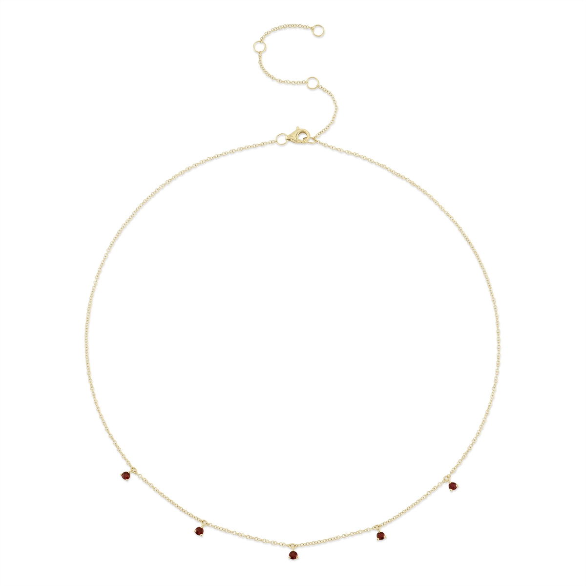 Necklaces Necklaces in Yellow Gold containing Ruby 411935