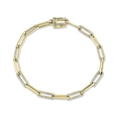csv_image Bracelets Bracelet in Yellow Gold containing Diamond 411940