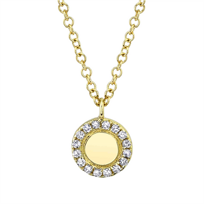 csv_image Necklaces Necklace in Yellow Gold containing Diamond 411949
