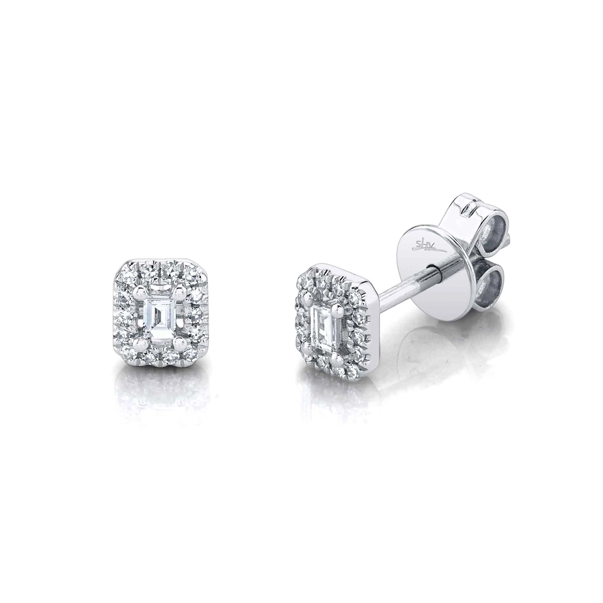 Earrings Earrings in White Gold containing Diamond 411951