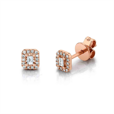csv_image Earrings Earring in Rose Gold containing Diamond 411952