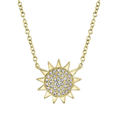 Necklaces Necklaces in Yellow Gold containing Diamond 411973