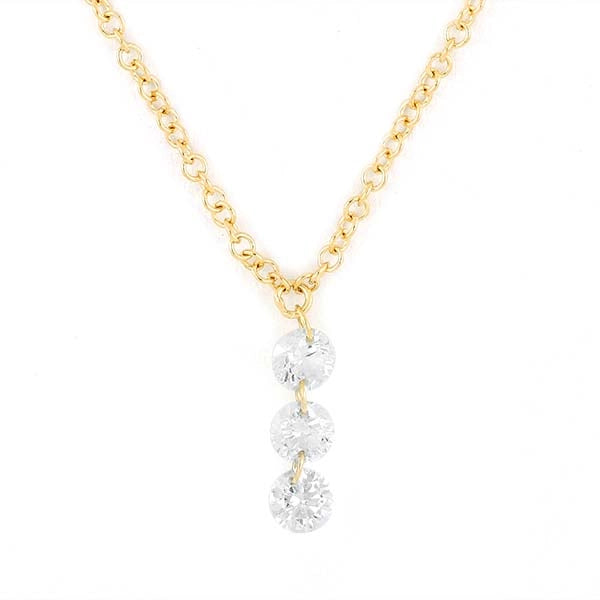 Necklaces Necklaces in Yellow Gold containing Diamond 411979