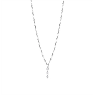 Necklaces Necklaces in White Gold containing Diamond 411980