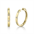 Earrings Earrings in Yellow Gold containing Diamond 412015