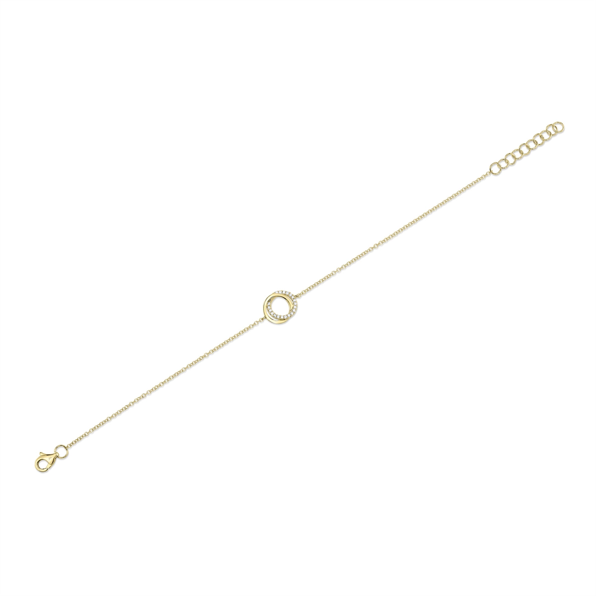 Bracelets Bracelets in Yellow Gold containing Diamond 412021