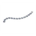 Bracelets Bracelets in White Gold containing Multi-gemstone, Diamond, Sapphire 412041