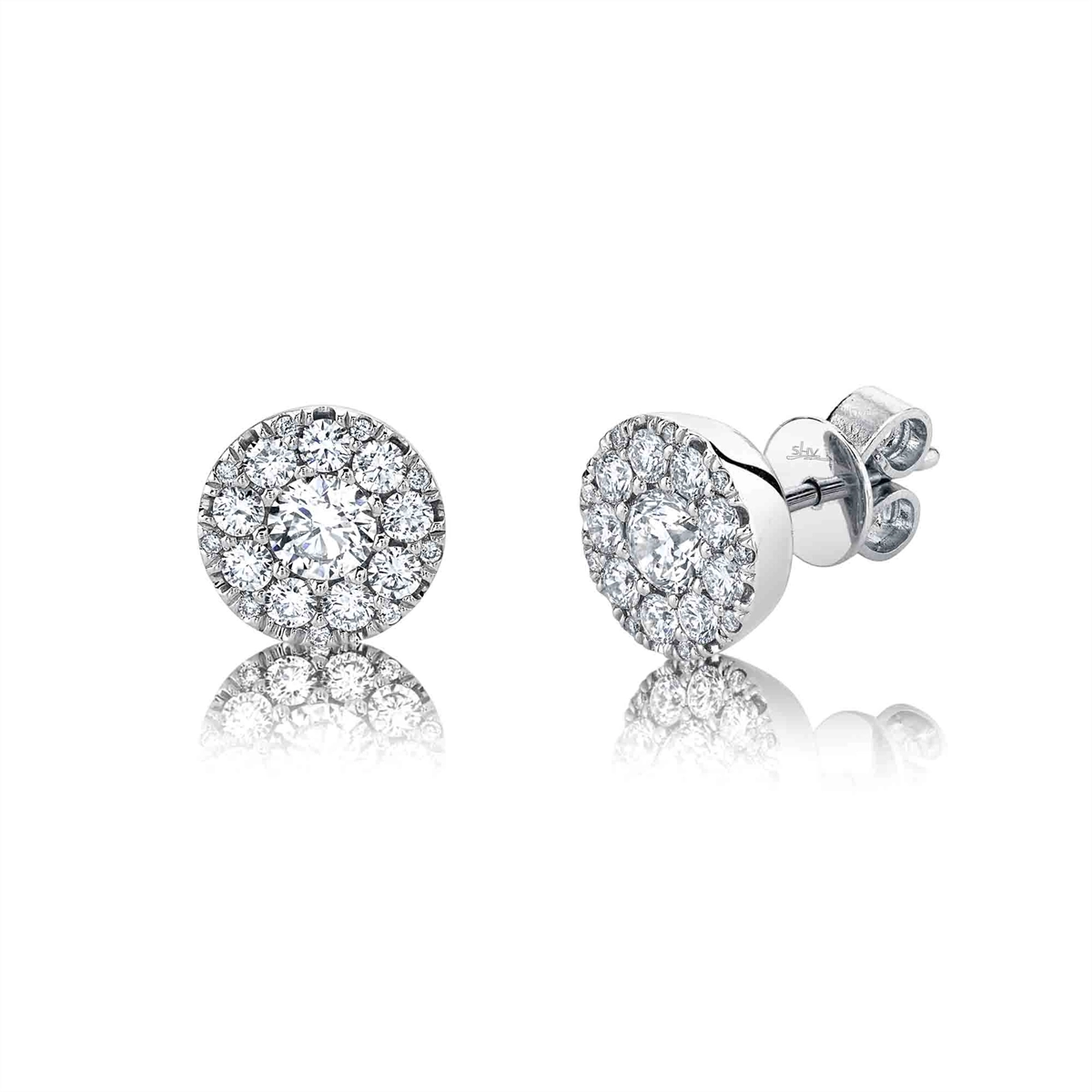 Earrings Earrings in White Gold containing Diamond 412060