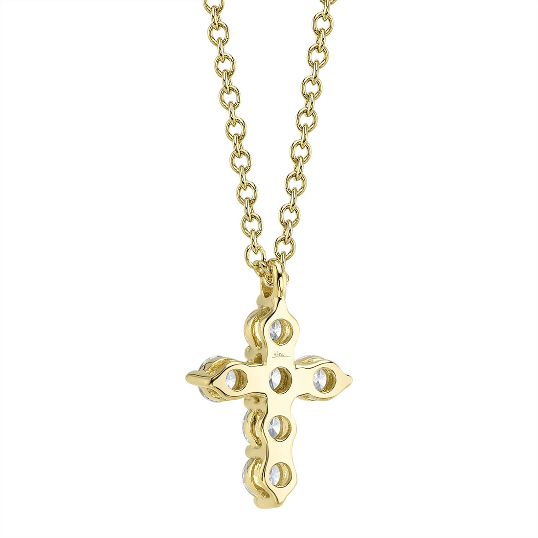 Necklaces Necklaces in Yellow Gold containing Diamond 412065