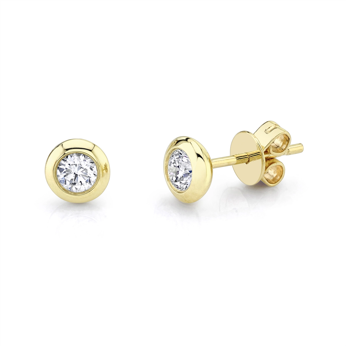 Earrings Earrings in Yellow Gold containing Diamond 412071
