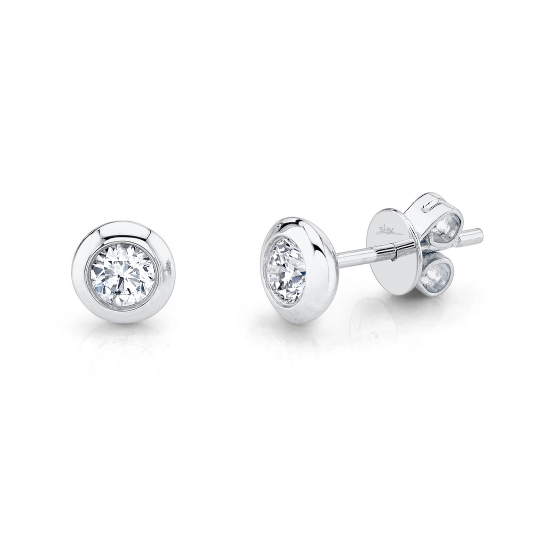 Earrings Earrings in White Gold containing Diamond 412072