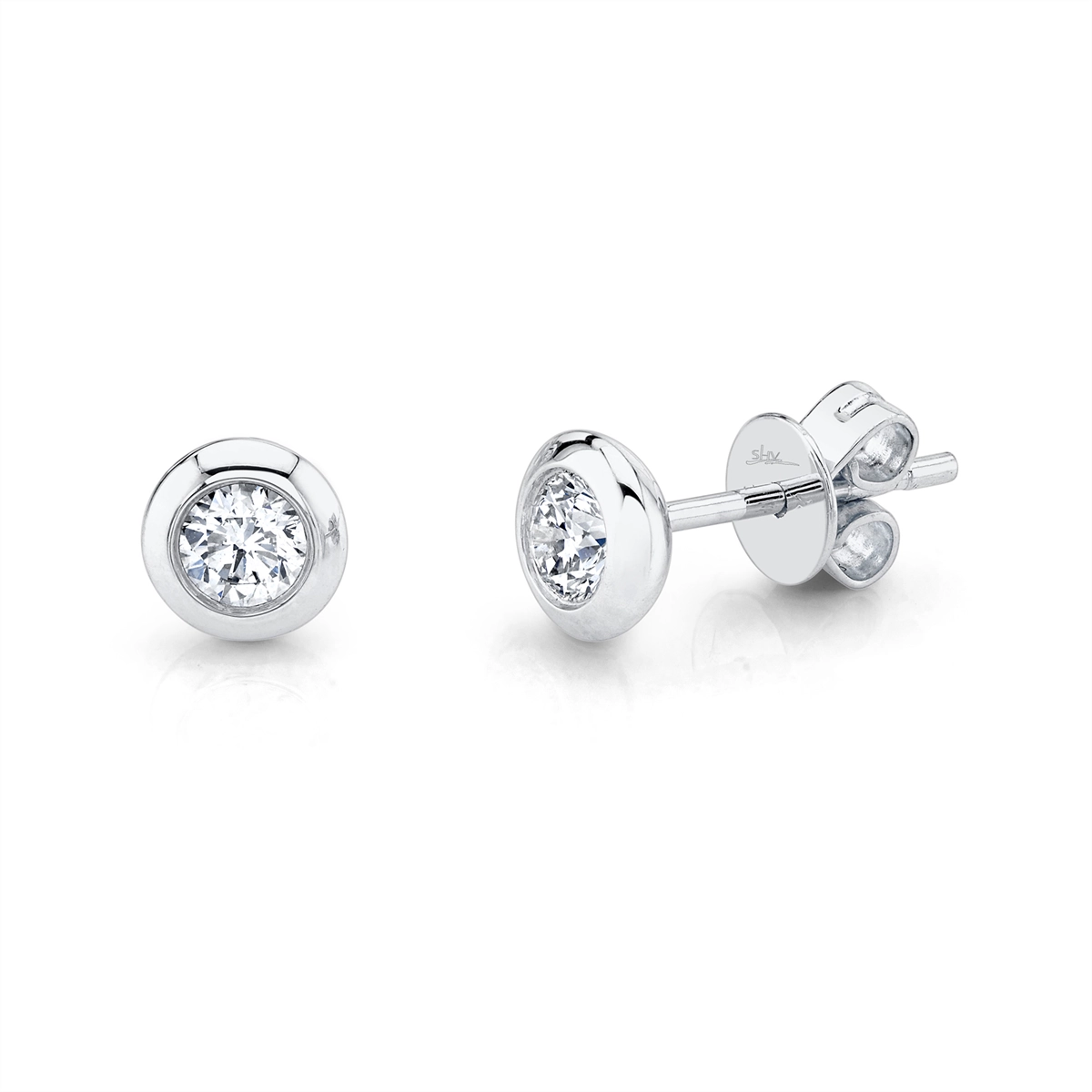 Earrings Earrings in White Gold containing Diamond 412072