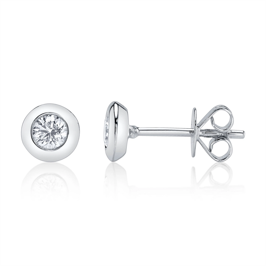 Earrings Earrings in White Gold containing Diamond 412072