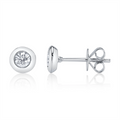 Earrings Earrings in White Gold containing Diamond 412072