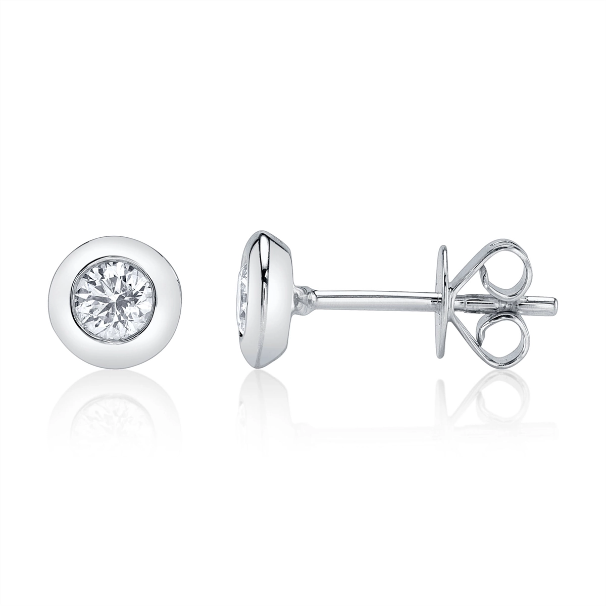 Earrings Earrings in White Gold containing Diamond 412072