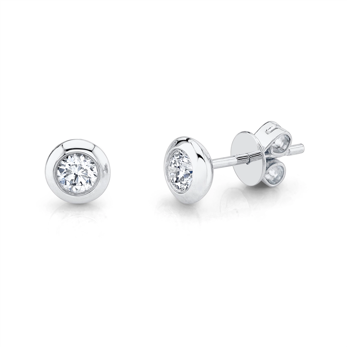 Earrings Earrings in White Gold containing Diamond 412072