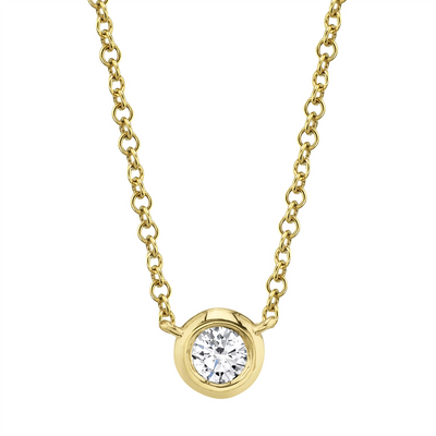 csv_image Necklaces Necklace in Yellow Gold containing Diamond 412073
