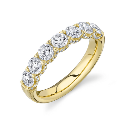 Wedding Bands Wedding Rings in Yellow Gold containing Diamond 412086